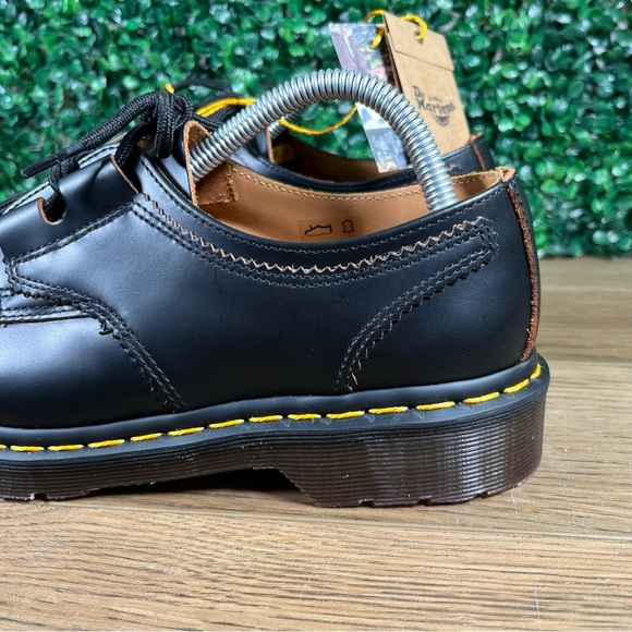 Dr. Martens 1461 Ghillie Black Smooth Leather Boots Mens Size 7 Ladies 8 NWT main image 4
